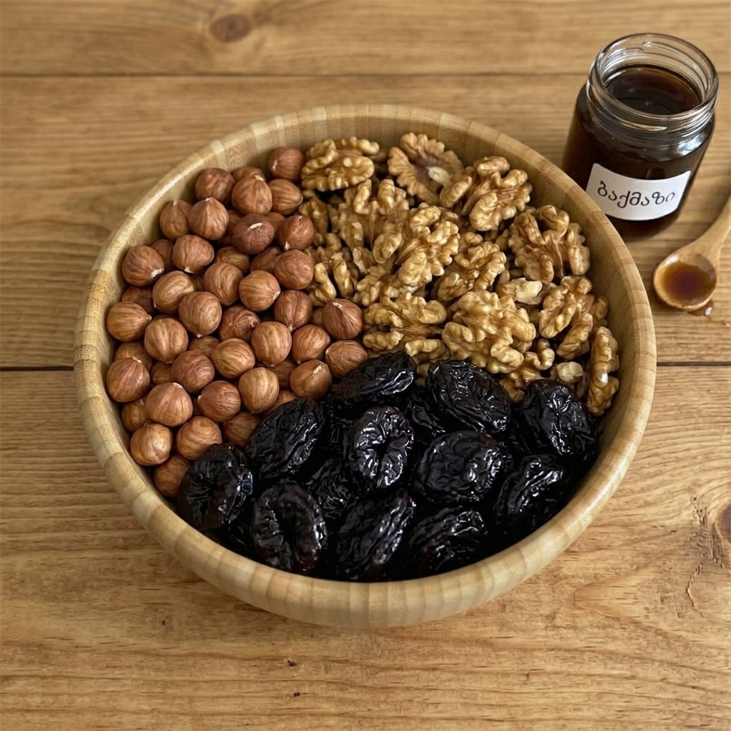 ნედლეული — Whole ingredients